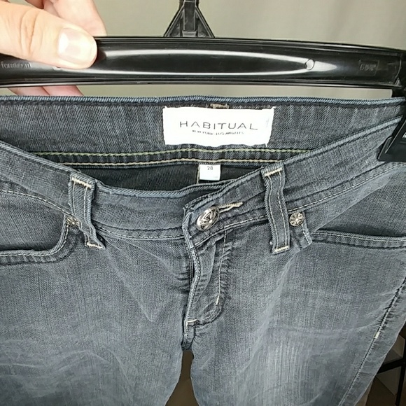 Habitual Dark Gray Jeans - Picture 4 of 5